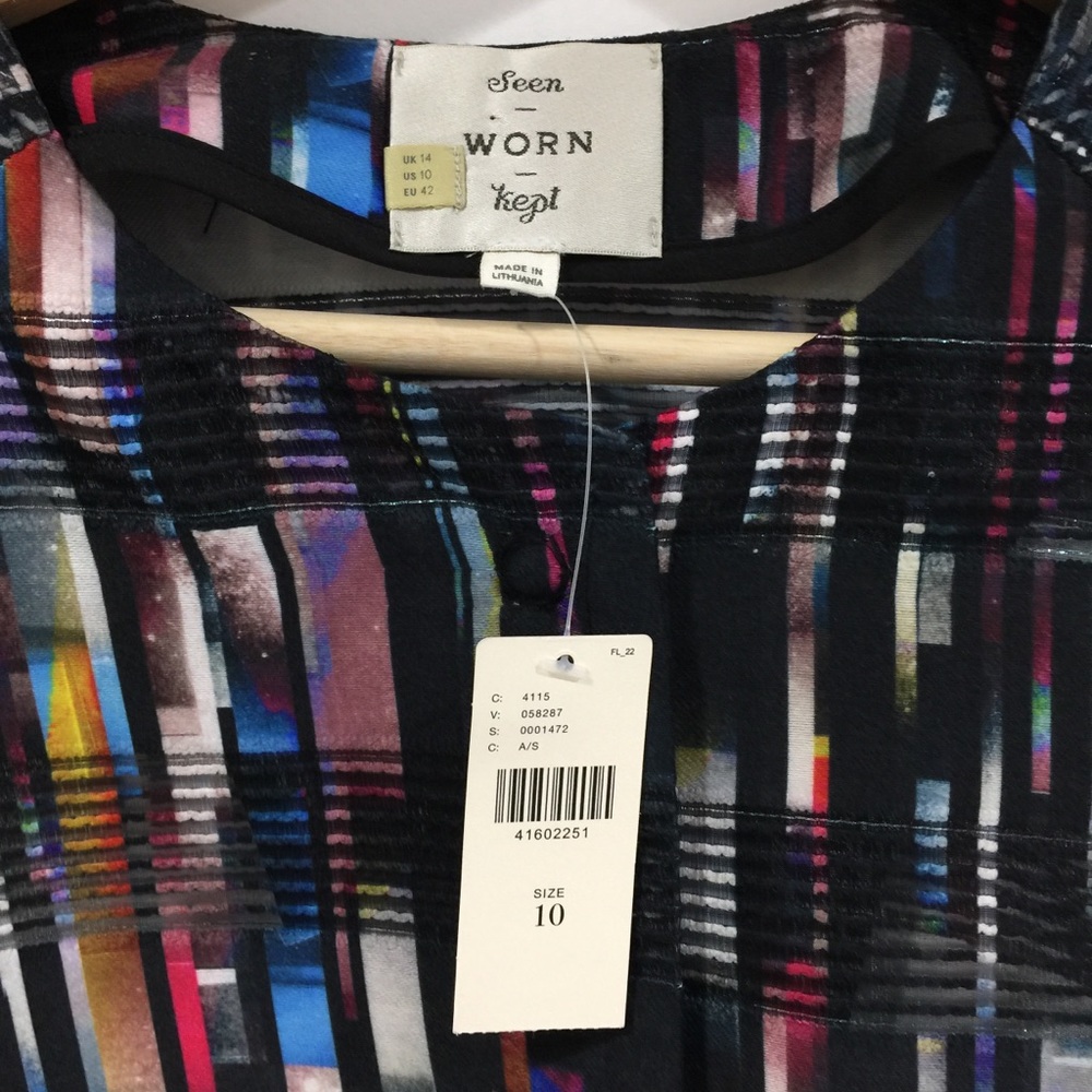 Seen Worn Kept Anthropologie Prism multicolored - Picture 5 of 8